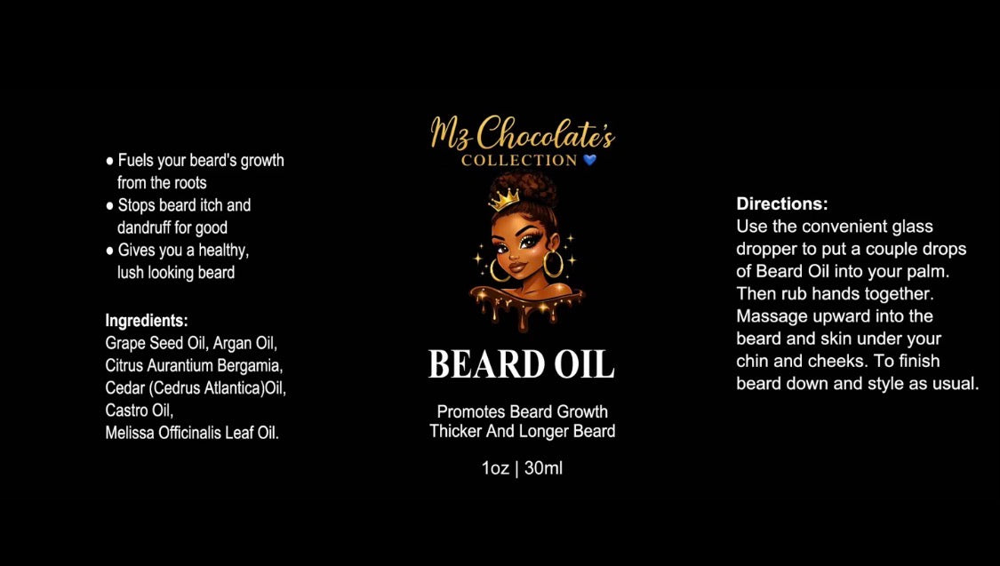 Beard Growth Oil